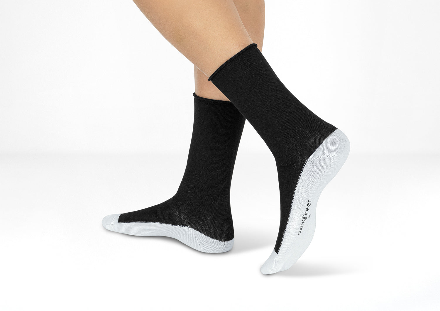 Casual/Dress Diabetic Socks - Black